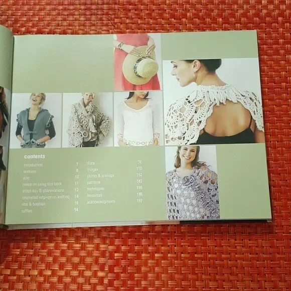 Crocheting On The Edge Hardcover Book - Picture 7 of 7